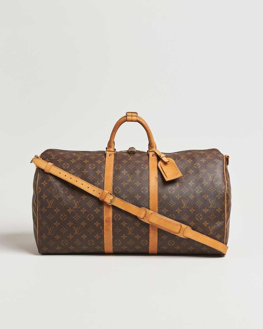 Herr | Pre-Owned & Vintage Bags | Louis Vuitton Pre-Owned | Keepall Bandoulière 55 Monogram