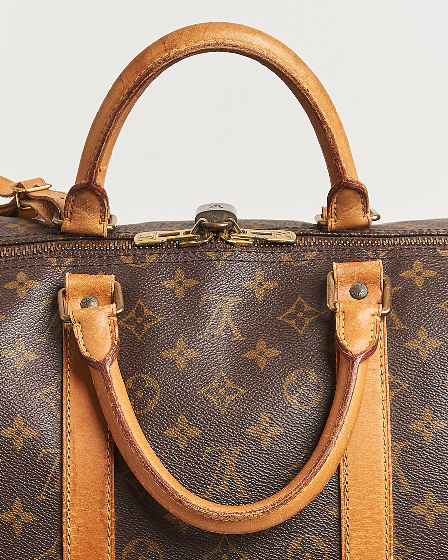 Herr | Pre-Owned & Vintage Bags | Louis Vuitton Pre-Owned | Keepall Bandoulière 55 Monogram