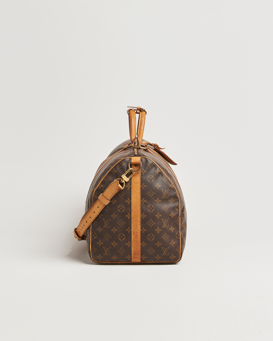 Herr | Pre-Owned & Vintage Bags | Louis Vuitton Pre-Owned | Keepall Bandoulière 55 Monogram