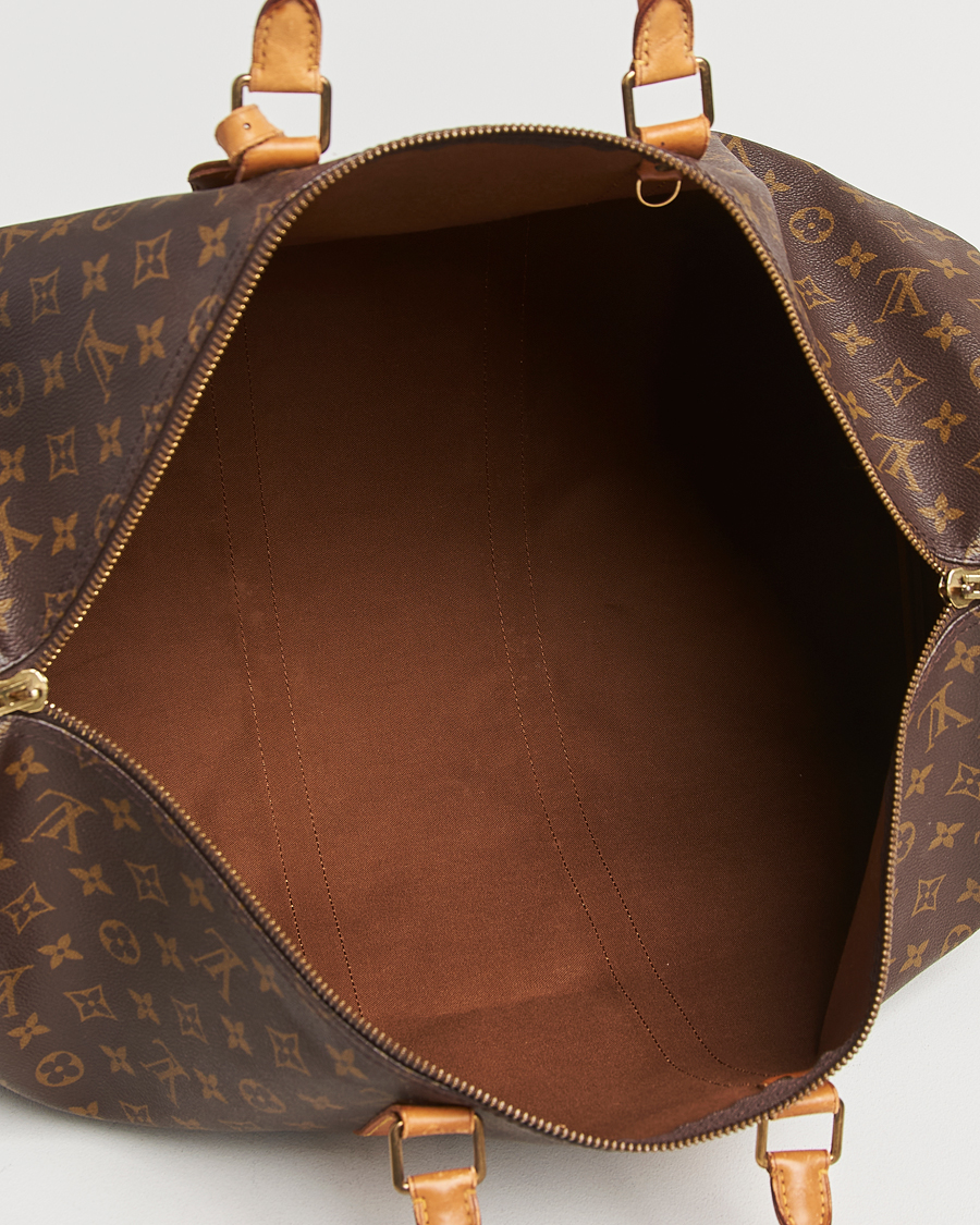 Herr | Pre-Owned & Vintage Bags | Louis Vuitton Pre-Owned | Keepall Bandoulière 55 Monogram