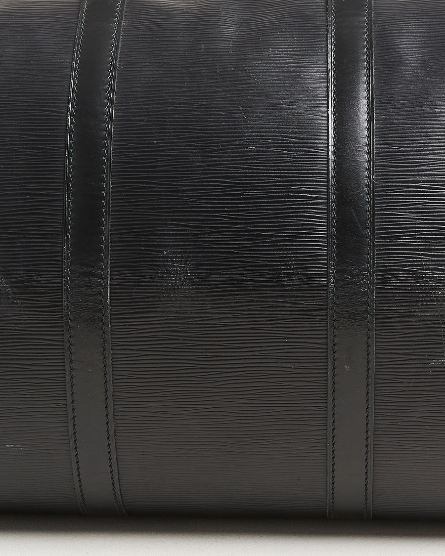 Herr | Pre-Owned & Vintage Bags | Louis Vuitton Pre-Owned | Keepall 50 Epi Leather Black