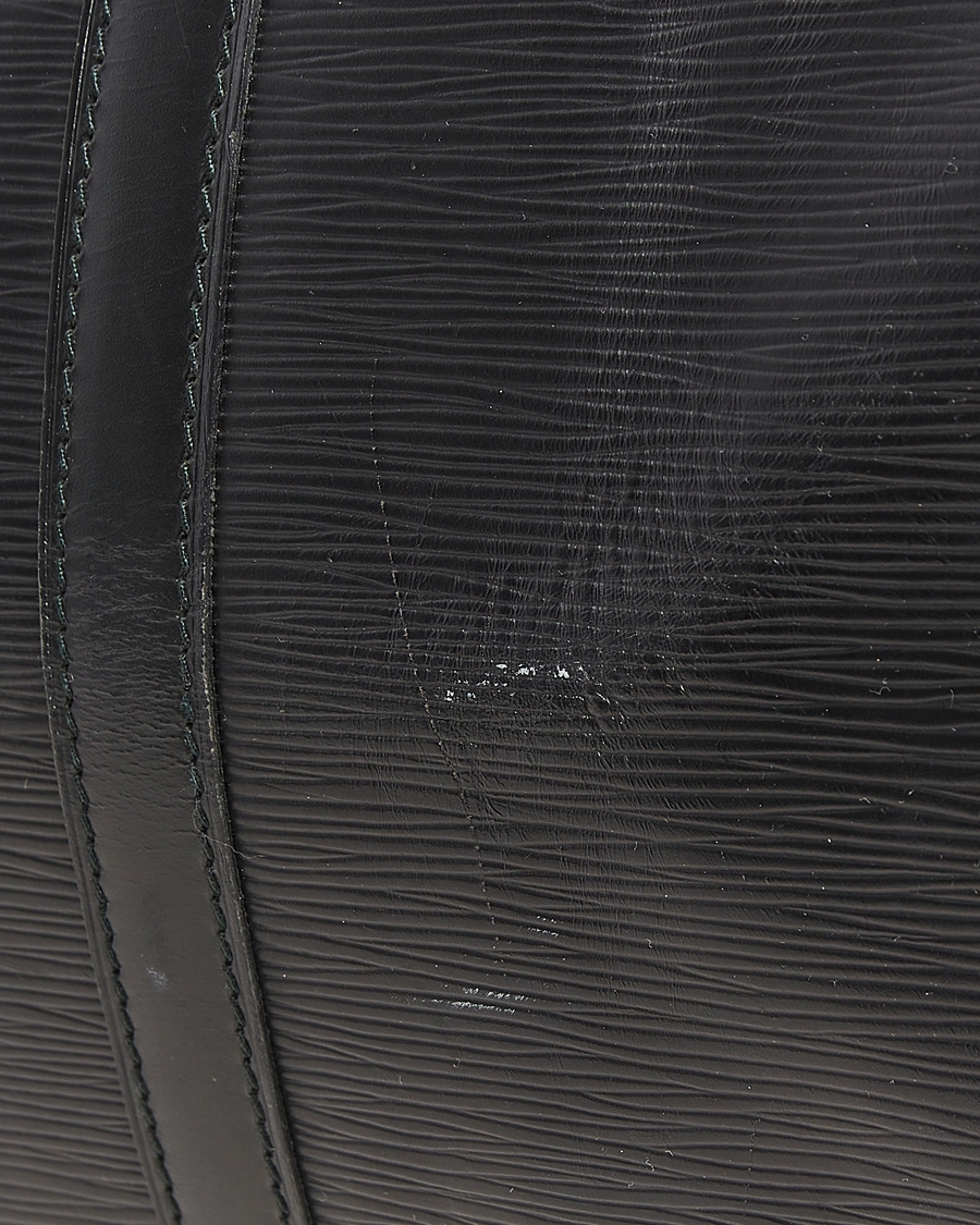 Herr | Pre-Owned & Vintage Bags | Louis Vuitton Pre-Owned | Keepall 50 Epi Leather Black
