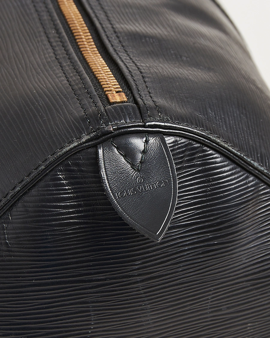 Herr | Pre-Owned & Vintage Bags | Louis Vuitton Pre-Owned | Keepall 50 Epi Leather Black