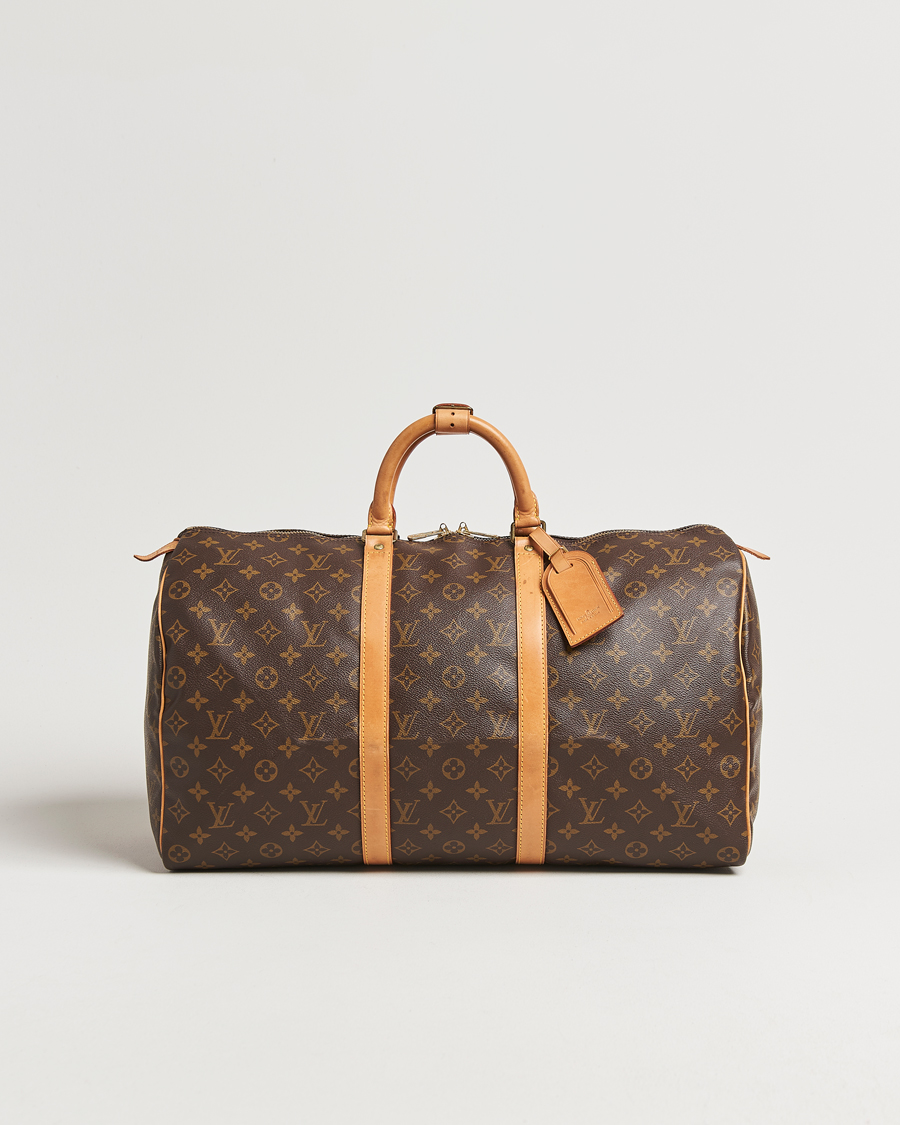 Herr | Pre-Owned & Vintage Bags | Louis Vuitton Pre-Owned | Keepall 50 Monogram