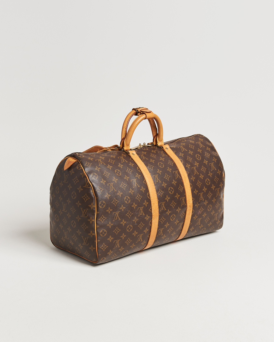 Herr | Pre-Owned & Vintage Bags | Louis Vuitton Pre-Owned | Keepall 50 Monogram