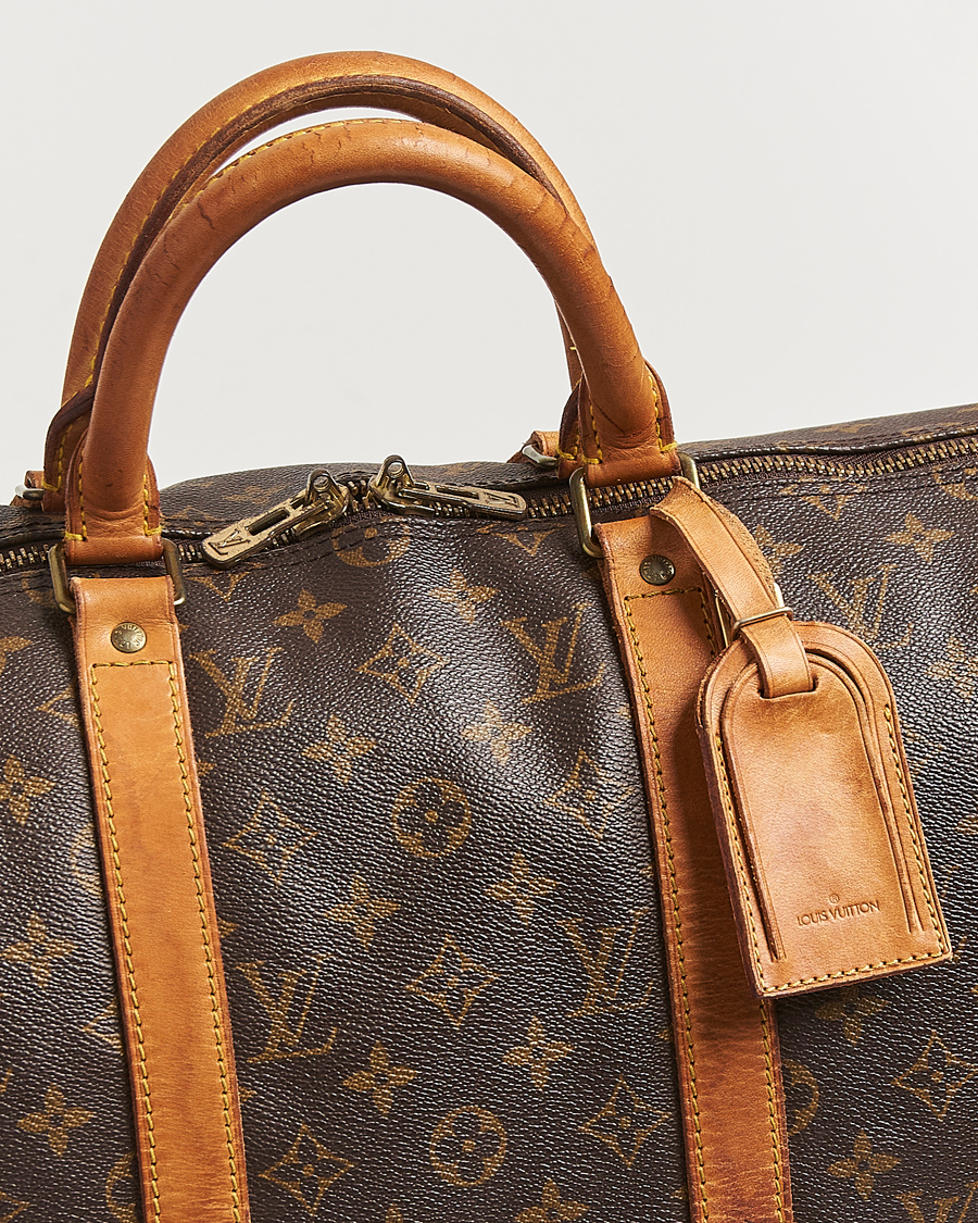 Herr | Pre-Owned & Vintage Bags | Louis Vuitton Pre-Owned | Keepall Bandoulière 50 Monogram