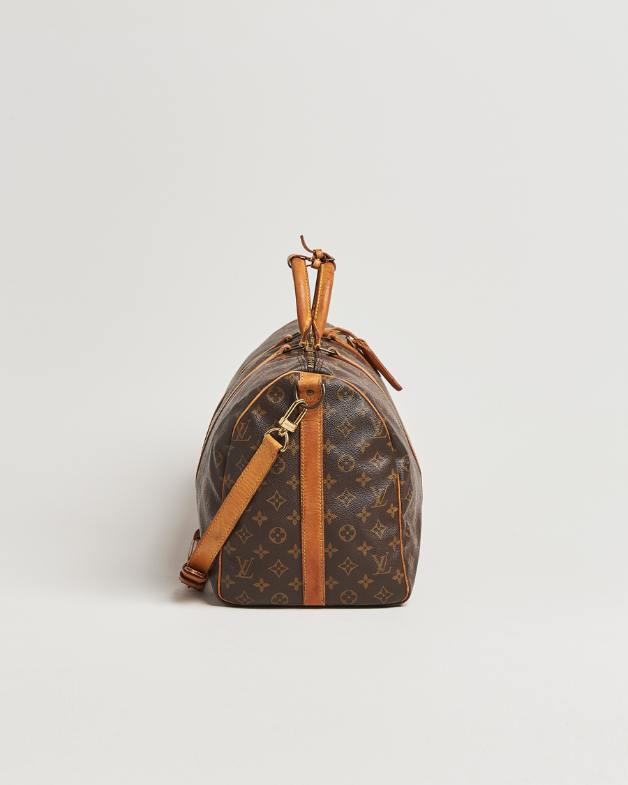 Herr | Pre-Owned & Vintage Bags | Louis Vuitton Pre-Owned | Keepall Bandoulière 50 Monogram