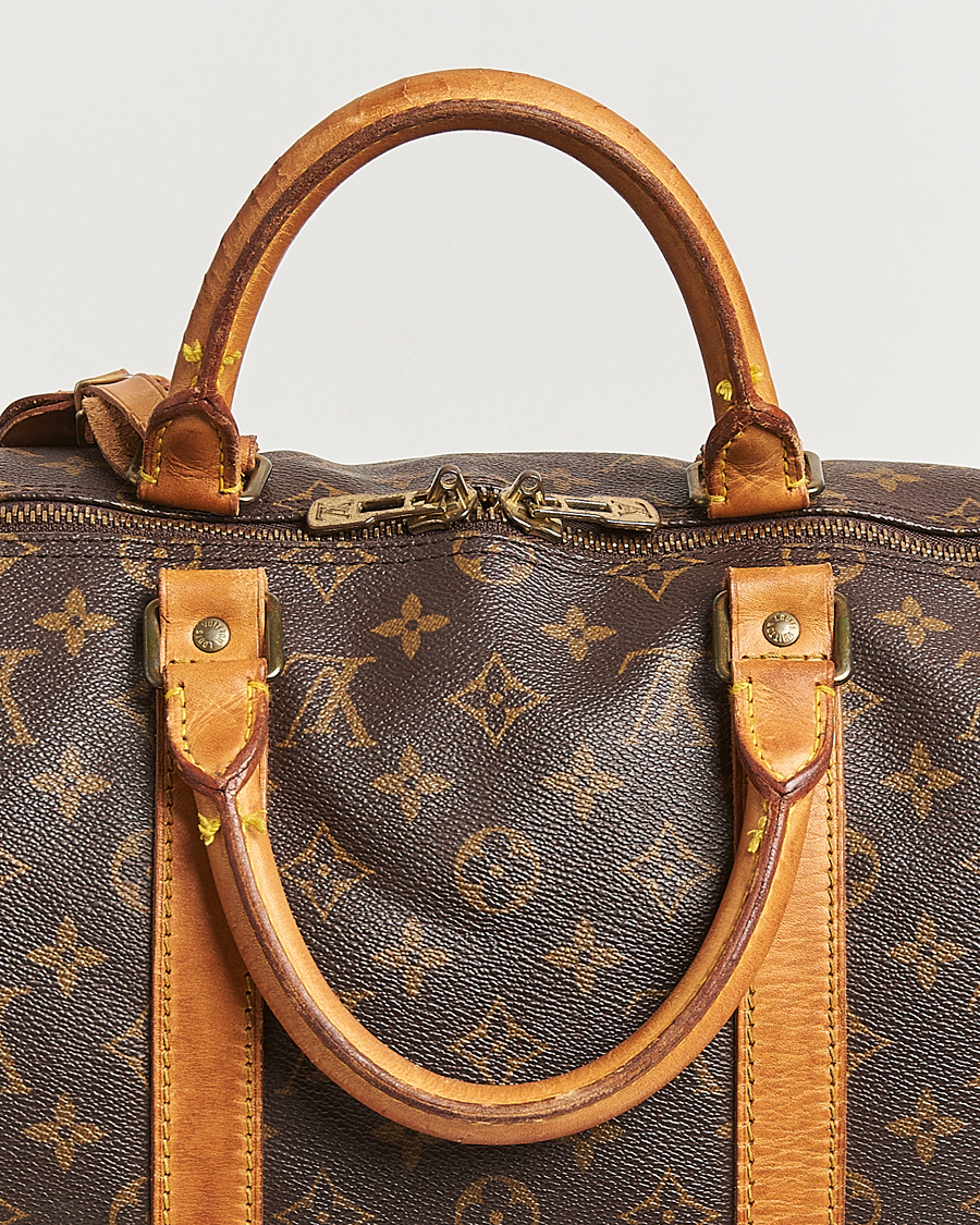 Herr | Pre-Owned & Vintage Bags | Louis Vuitton Pre-Owned | Keepall Bandoulière 50 Monogram