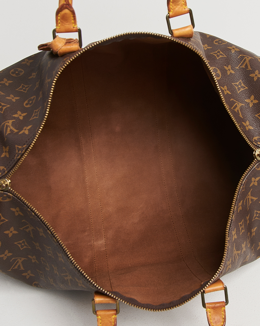 Herr | Pre-Owned & Vintage Bags | Louis Vuitton Pre-Owned | Keepall Bandoulière 50 Monogram