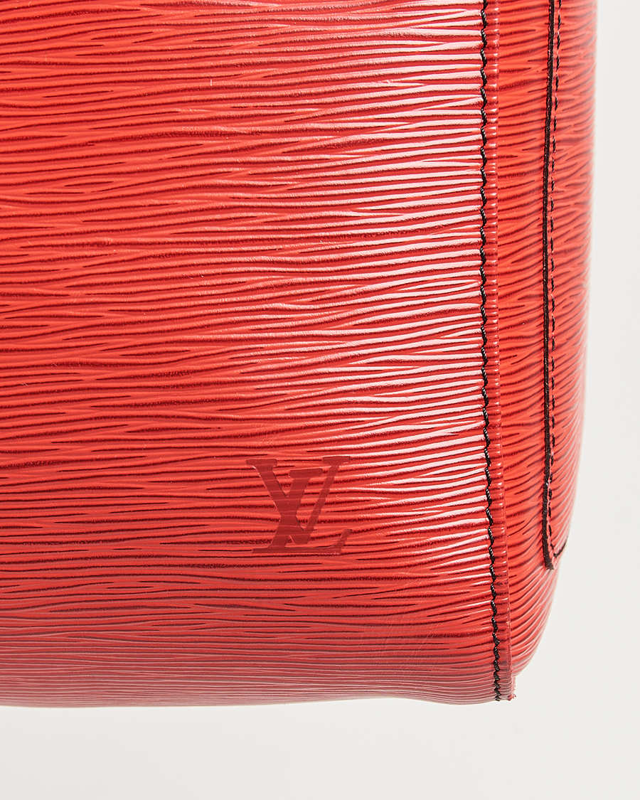 Herr | Pre-Owned & Vintage Bags | Louis Vuitton Pre-Owned | Keepall 50 Epi Leather Bag Red