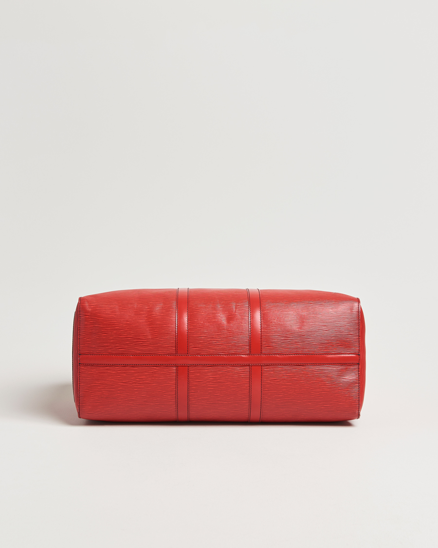 Herr | Pre-Owned & Vintage Bags | Louis Vuitton Pre-Owned | Keepall 50 Epi Leather Bag Red