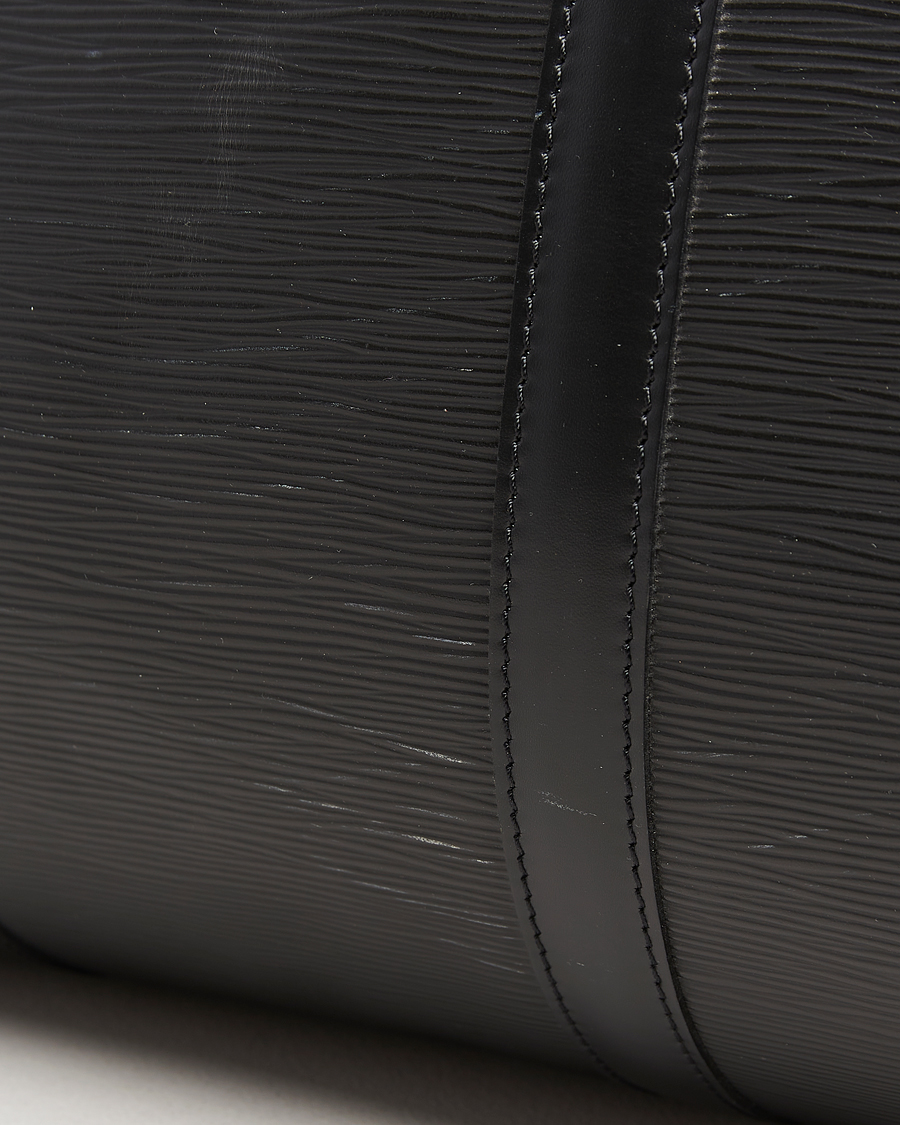 Herr | Pre-Owned & Vintage Bags | Louis Vuitton Pre-Owned | Keepall 55 Epi Leather Bag Black