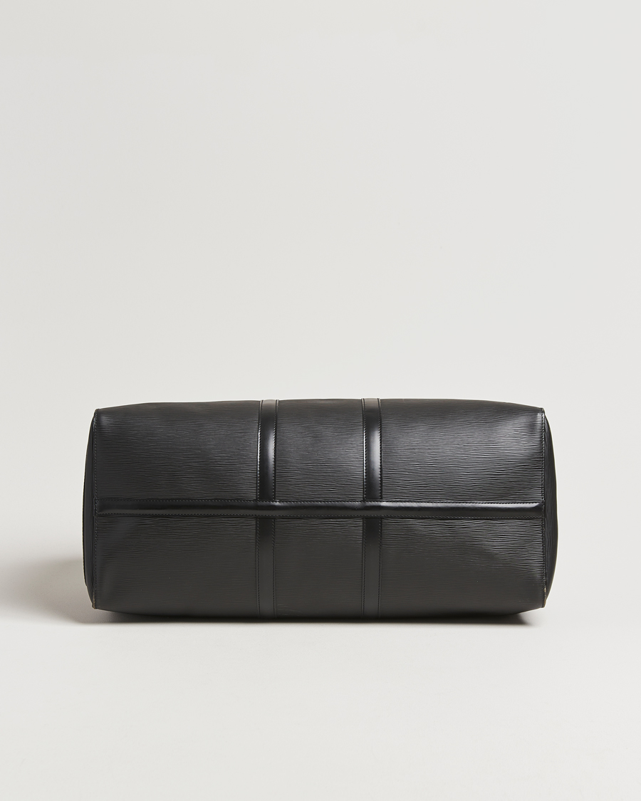 Herr | Pre-Owned & Vintage Bags | Louis Vuitton Pre-Owned | Keepall 55 Epi Leather Bag Black