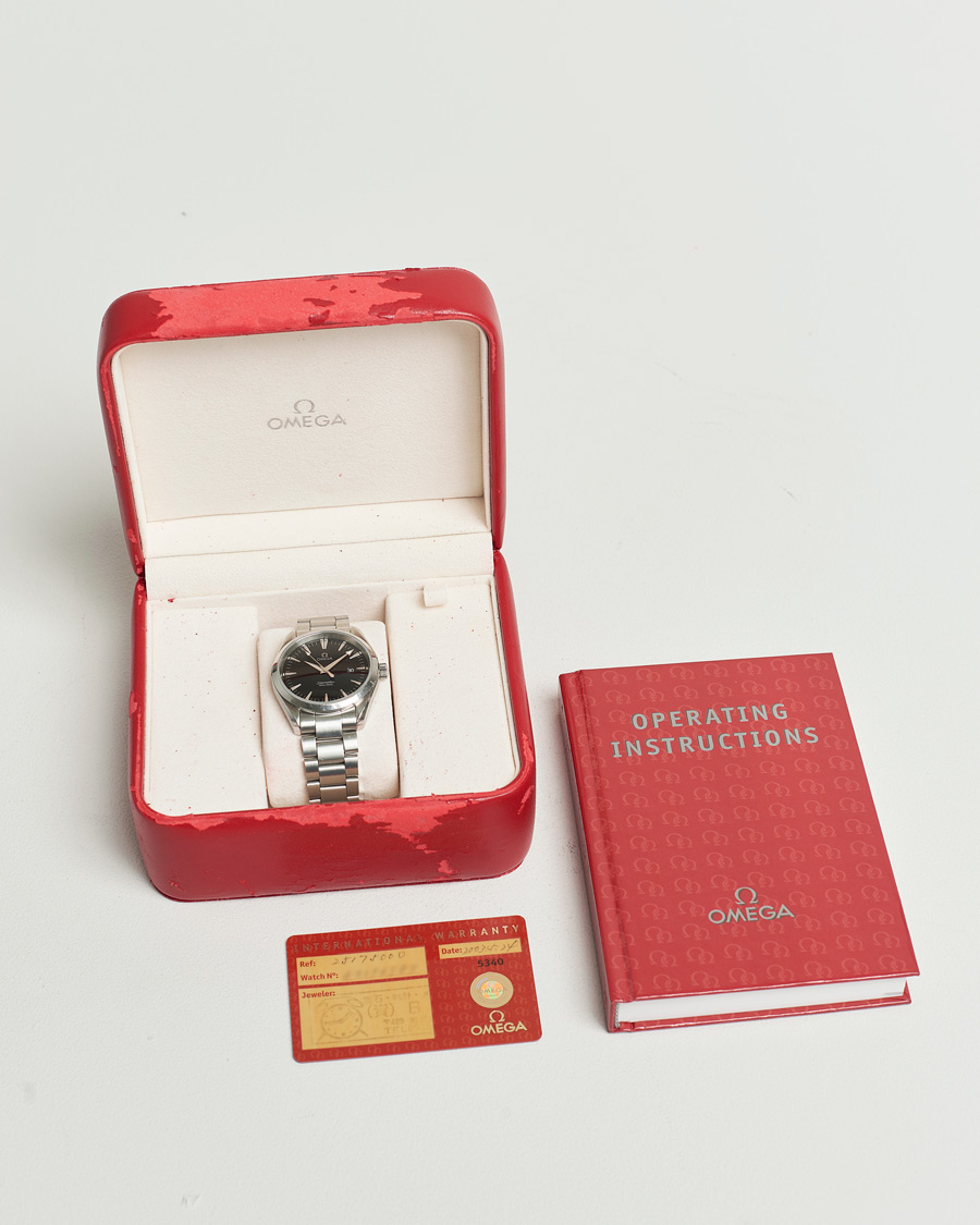 Herr | Omega Pre-Owned Seamaster Aqua Terra | Omega Pre-Owned | Seamaster Aqua Terra