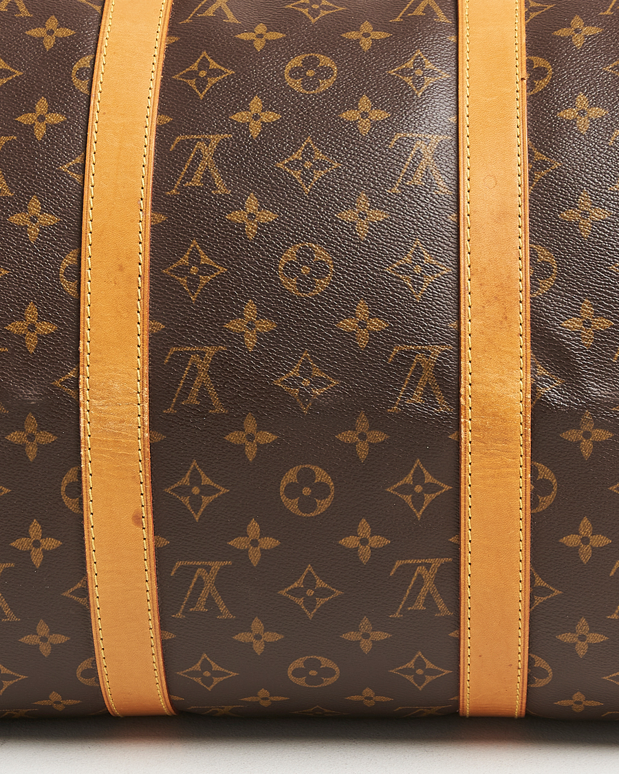Herr | Pre-Owned & Vintage Bags | Louis Vuitton Pre-Owned | Keepall Bandoulière 50 Monogram