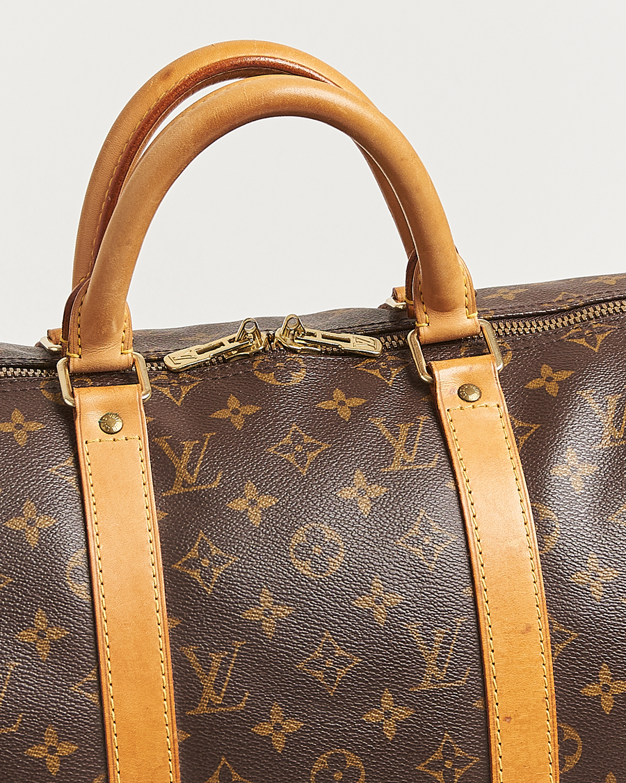 Herr | Pre-Owned & Vintage Bags | Louis Vuitton Pre-Owned | Keepall Bandoulière 50 Monogram