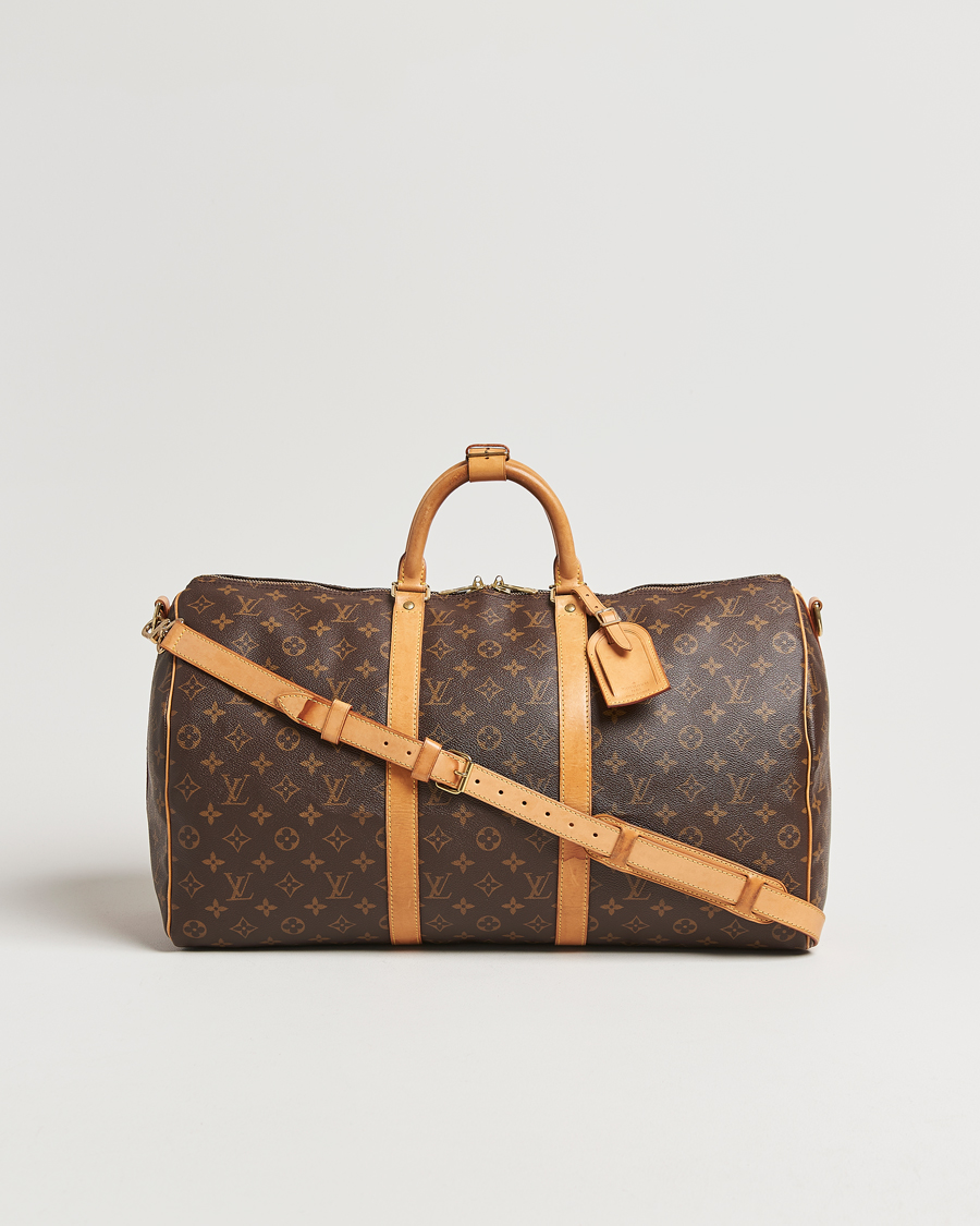 Herr | Pre-Owned & Vintage Bags | Louis Vuitton Pre-Owned | Keepall Bandoulière 50 Monogram