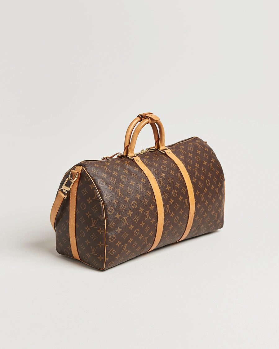 Herr | Pre-Owned & Vintage Bags | Louis Vuitton Pre-Owned | Keepall Bandoulière 50 Monogram