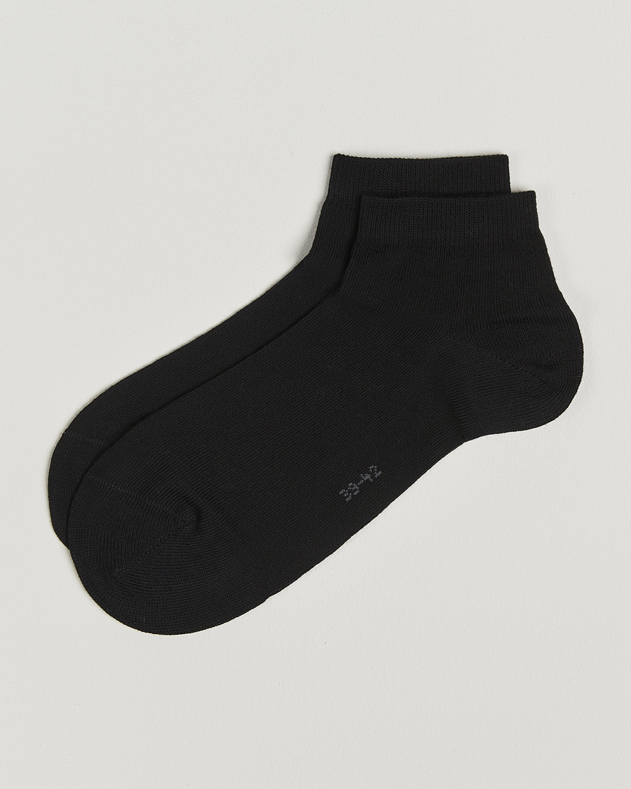 Herr | Underkläder | Falke | Happy 2-Pack Cotton Sneaker Socks Black