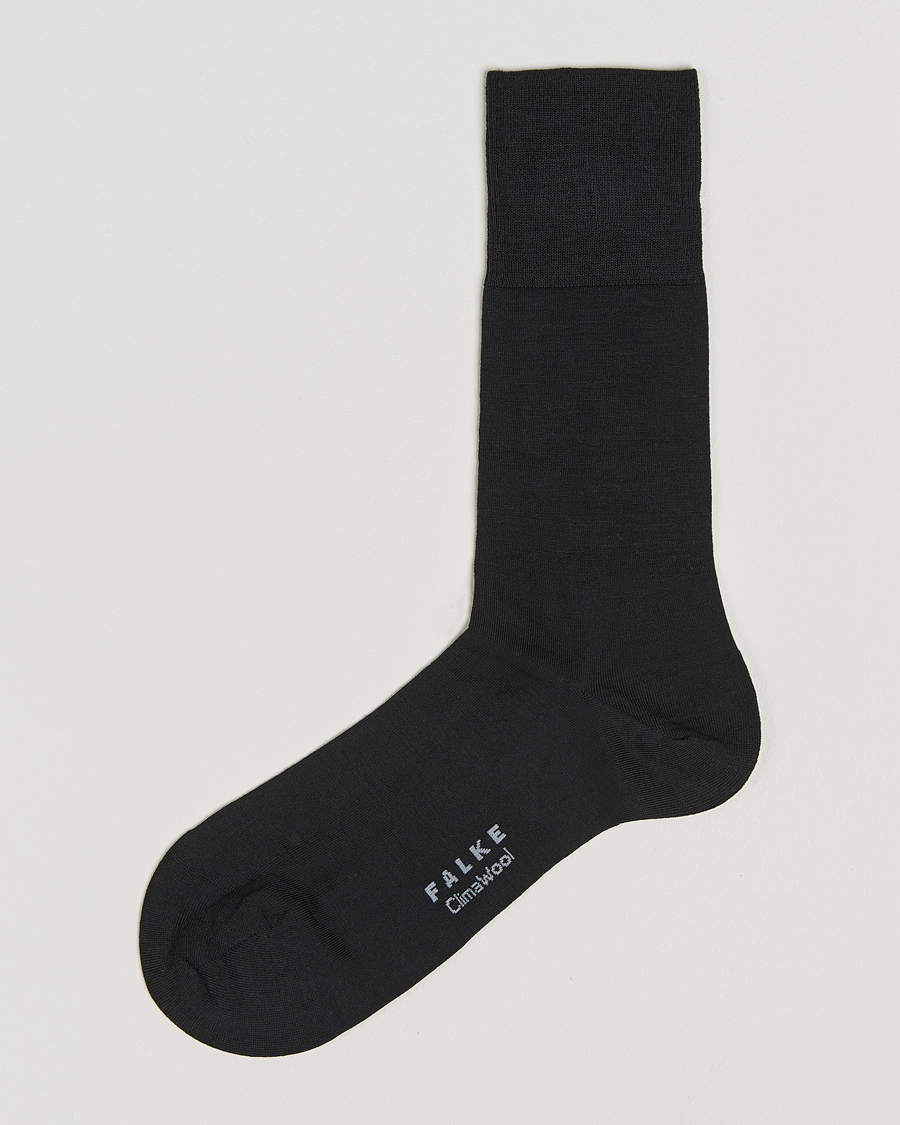 Herr | Underkläder | Falke | Clima Wool Sock Black
