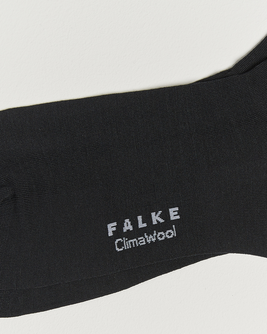 Herr | Underkläder | Falke | Clima Wool Sock Black