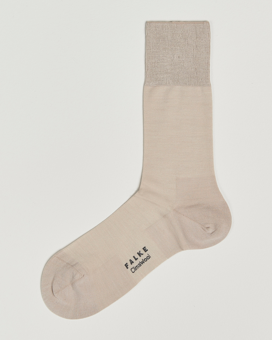 Herr | Underkläder | Falke | Clima Wool Sock Pebble Melange