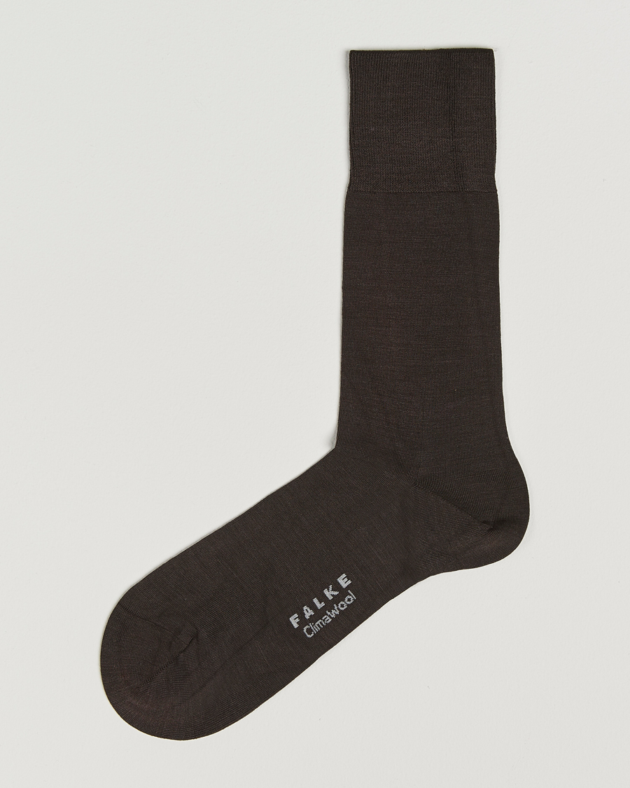 Herr | Underkläder | Falke | Clima Wool Sock Brown