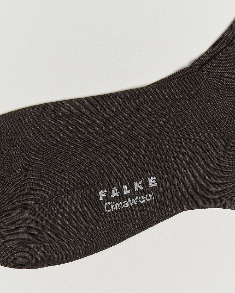 Herr | Underkläder | Falke | Clima Wool Sock Brown