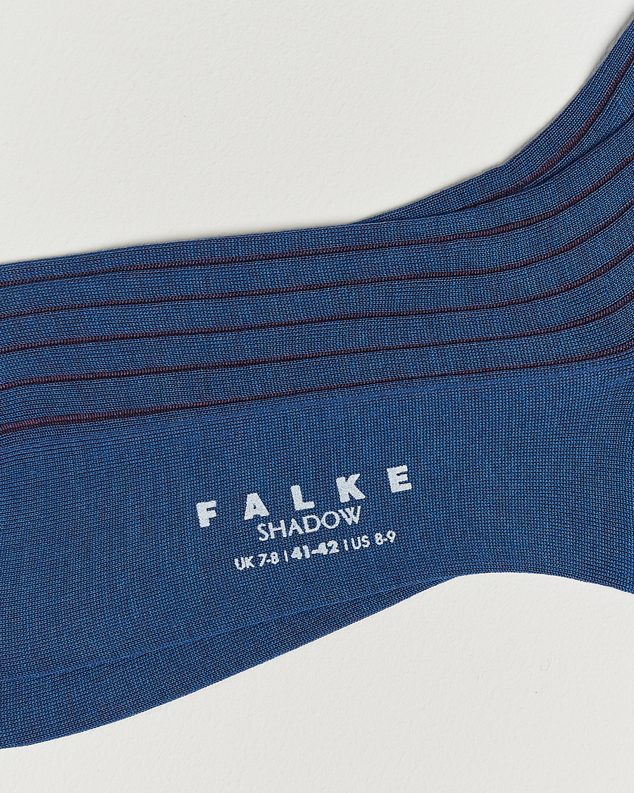 Herr | Underkläder | Falke | Shadow Stripe Sock Sapphire
