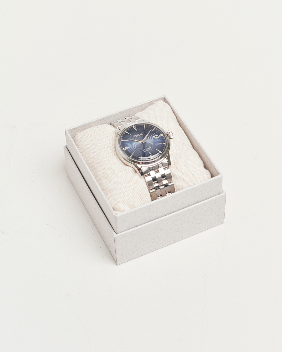Herr | Seiko Presage Automatic Steel 41mm Blue Dial | Seiko | Presage Automatic Steel 41mm Blue Dial