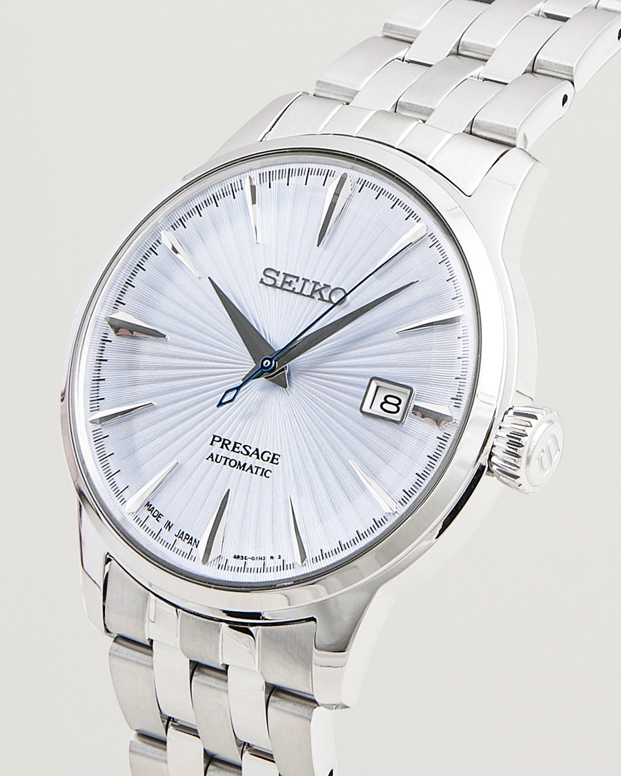 Herr | Seiko Presage Automatic Steel 41mm Light Blue Dial | Seiko | Presage Automatic Steel 41mm Light Blue Dial