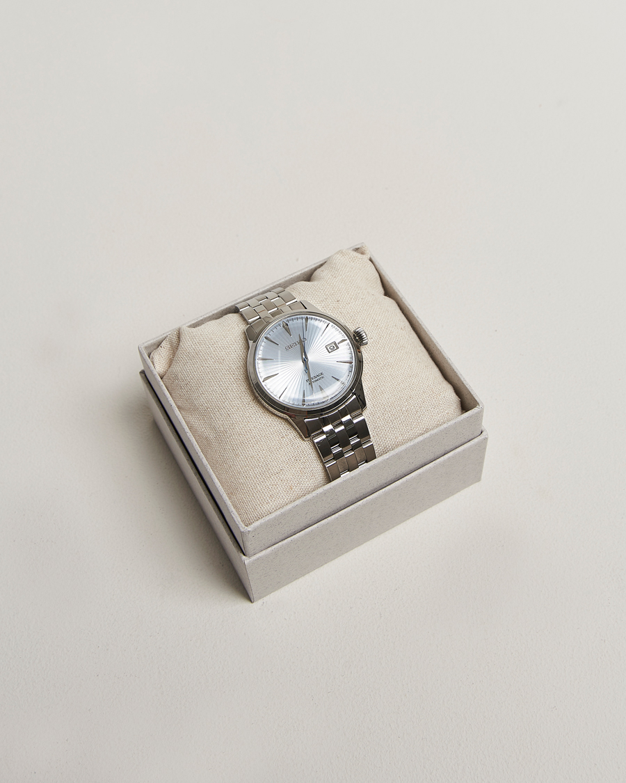 Herr | Seiko Presage Automatic Steel 41mm Light Blue Dial | Seiko | Presage Automatic Steel 41mm Light Blue Dial