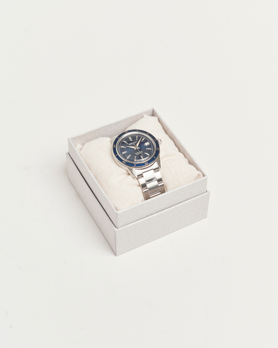 Herr | Seiko Presage Automatic Steel 41mm Blue Dial | Seiko | Presage Automatic Steel 41mm Blue Dial