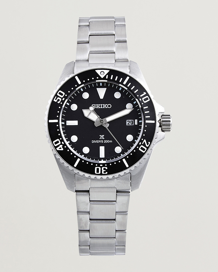 Herr | Seiko Prospex Diver Steel 41mm Black Dial | Seiko | Prospex Diver Steel 41mm Black Dial