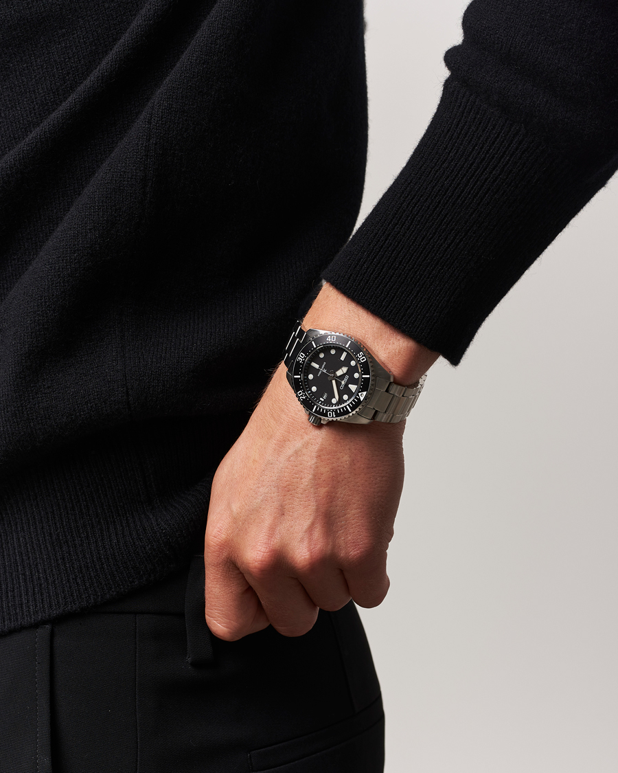 Herr | Seiko Prospex Diver Steel 41mm Black Dial | Seiko | Prospex Diver Steel 41mm Black Dial