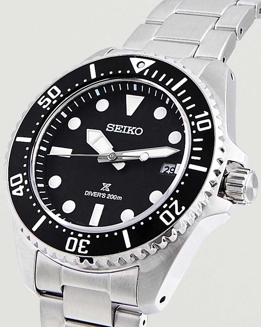 Herr | Seiko Prospex Diver Steel 41mm Black Dial | Seiko | Prospex Diver Steel 41mm Black Dial