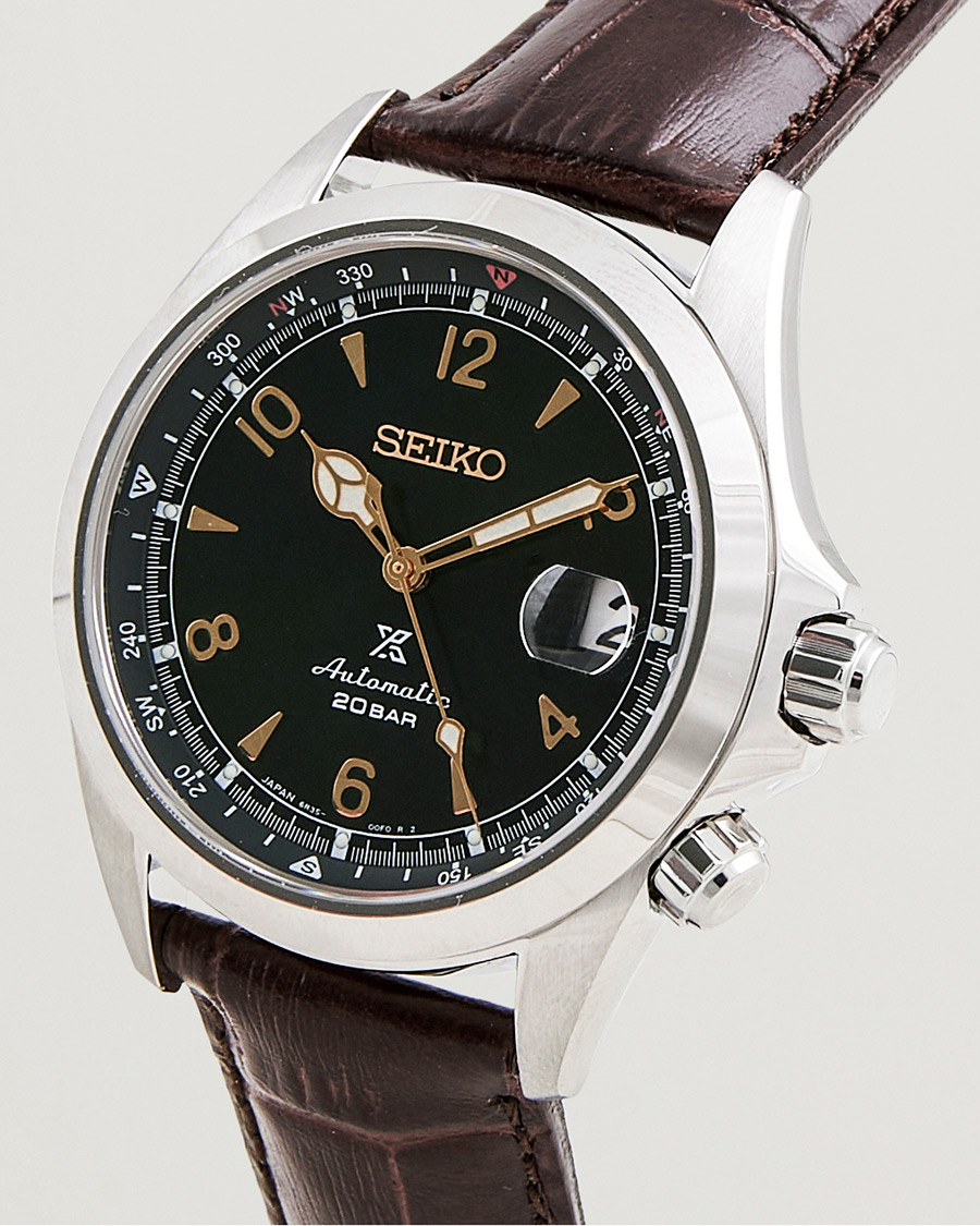 Herr | Seiko Prospex Automatic Leather 40mm Green Dial | Seiko | Prospex Automatic Leather 40mm Green Dial