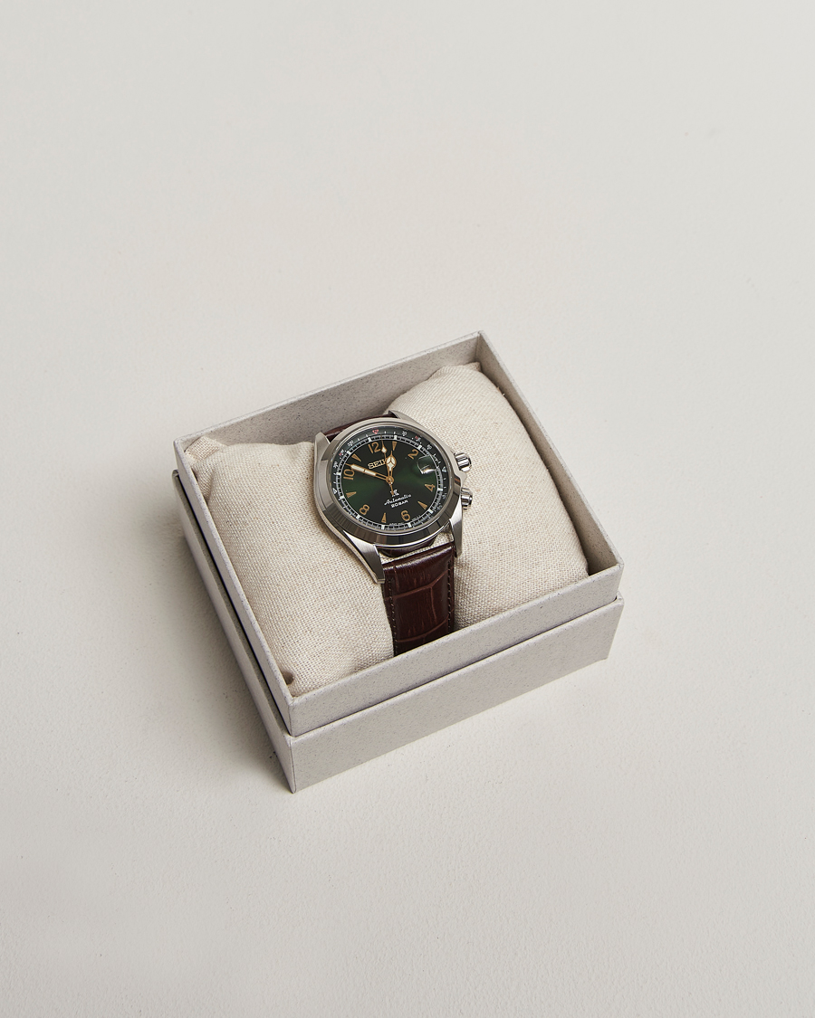 Herr | Seiko Prospex Automatic Leather 40mm Green Dial | Seiko | Prospex Automatic Leather 40mm Green Dial