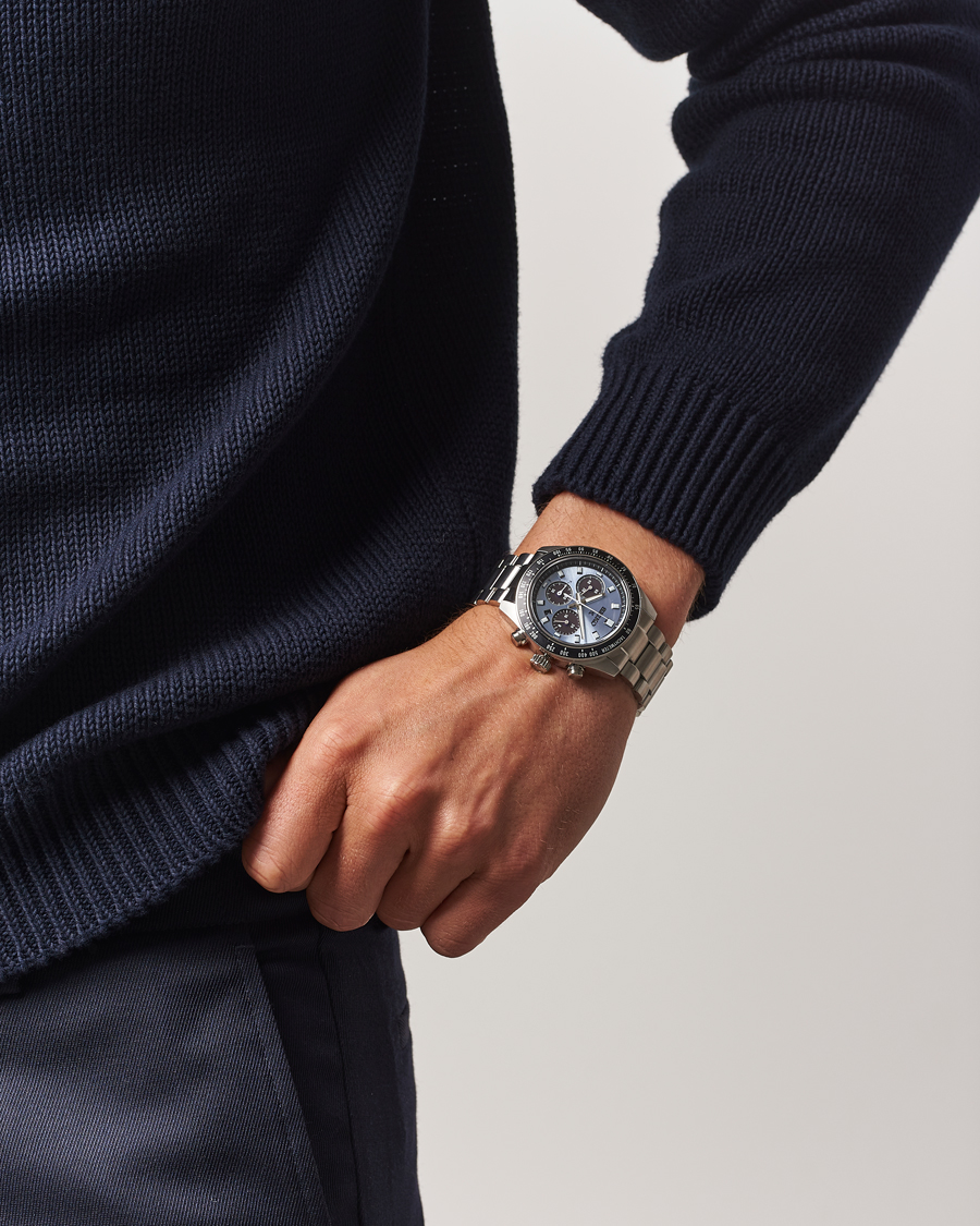 Herr | Seiko Prospex Chronograph Steel 41mm Blue Dial | Seiko | Prospex Chronograph Steel 41mm Blue Dial
