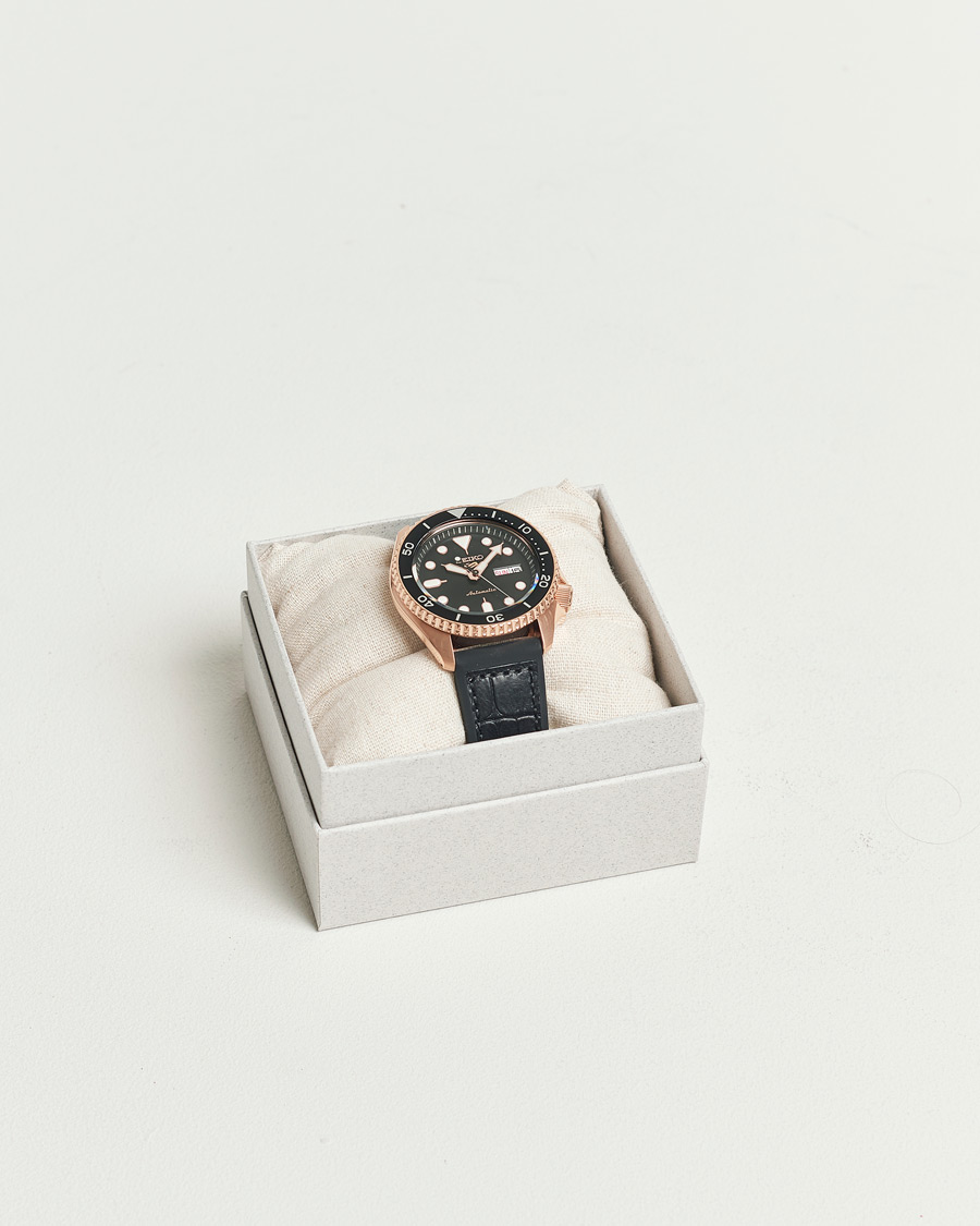 Herr | Seiko 5 Sports Automatic Diver Steel 43mm Black Dial | Seiko | 5 Sports Automatic Diver Steel 43mm Black Dial