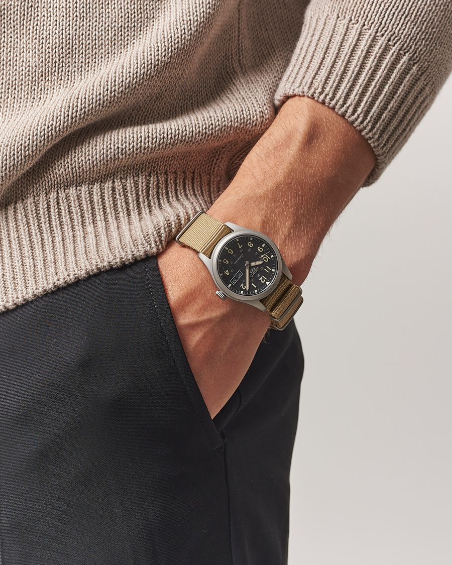 Herr | Seiko 5 Sports Automatic Nato 40mm Black Dial | Seiko | 5 Sports Automatic Nato 40mm Black Dial