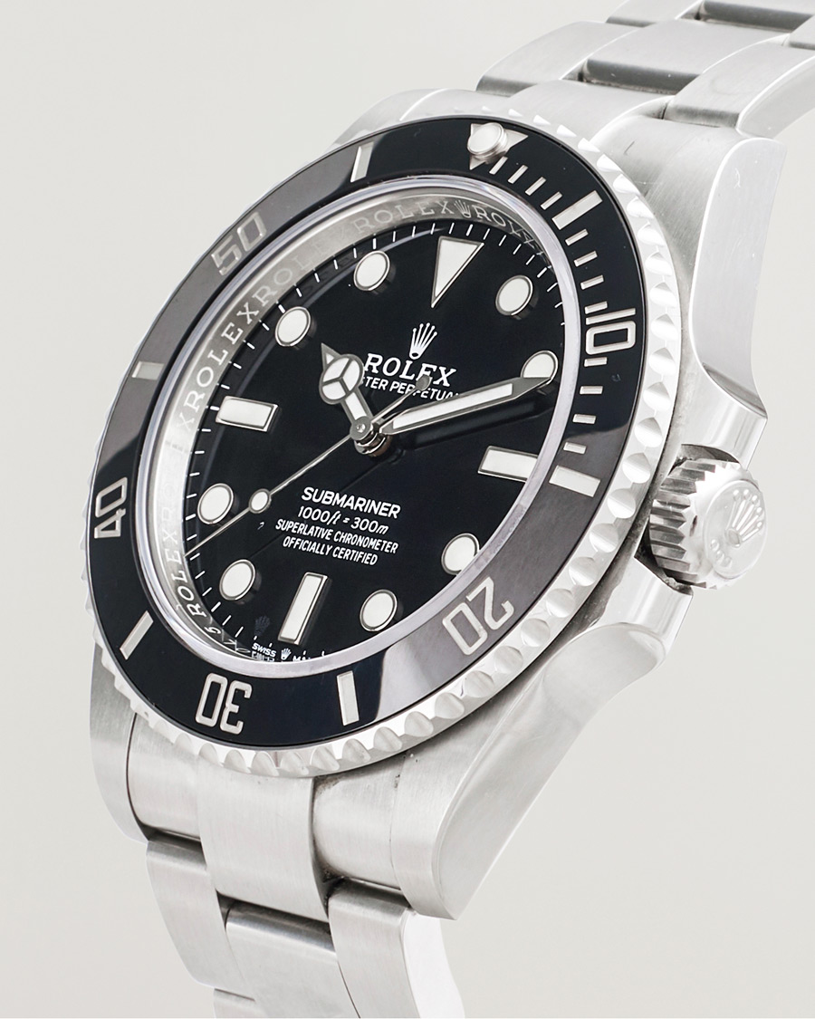 Herr | Rolex Pre-Owned Submariner 124060 Oyster Perpetual Steel Black | Rolex Pre-Owned | Submariner 124060 Oyster Perpetual Steel Black