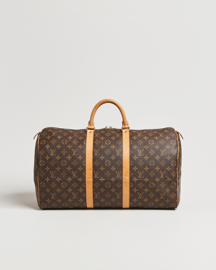 Herr | Pre-Owned & Vintage Bags | Louis Vuitton Pre-Owned | Keepall 50 Monogram