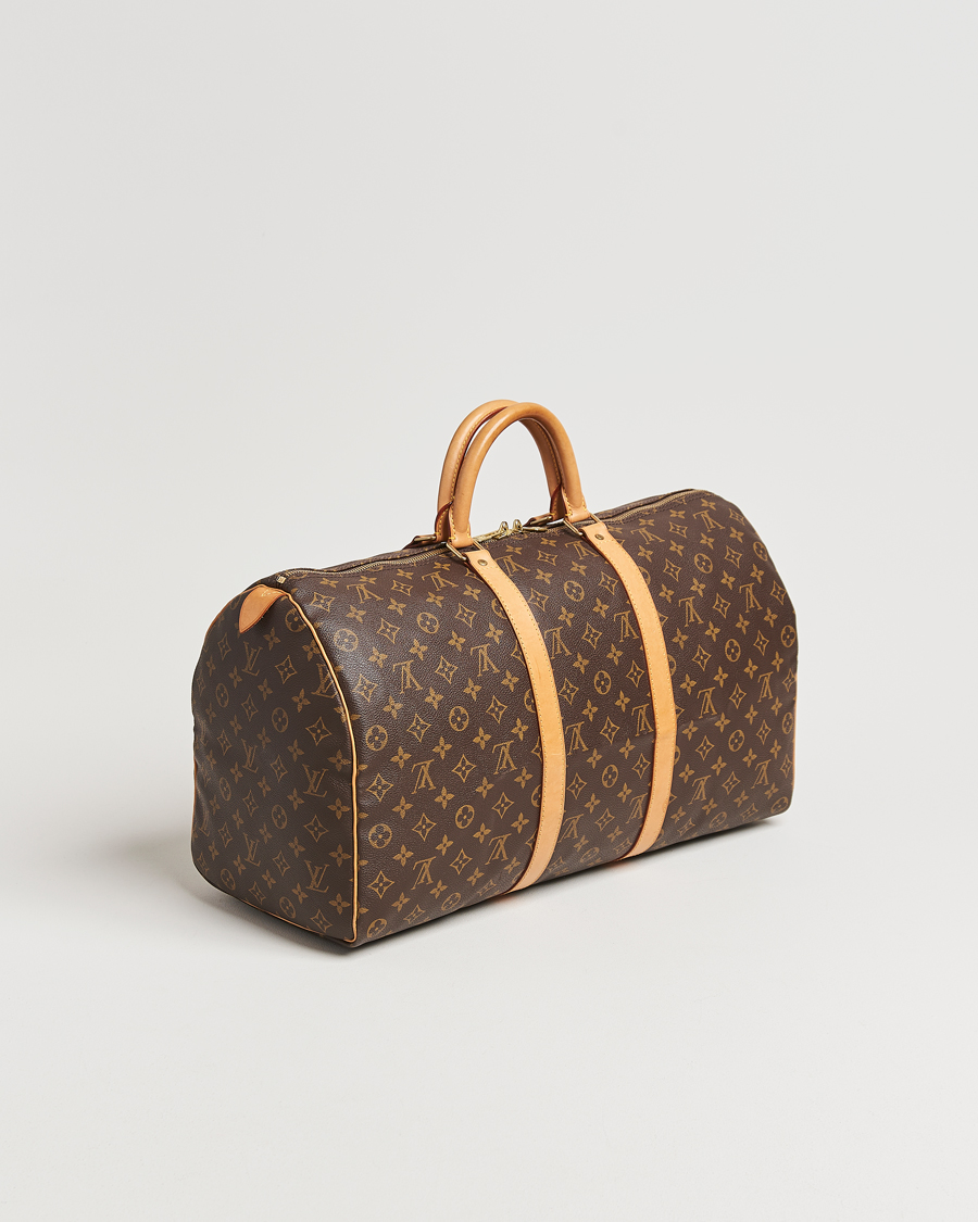 Herr | Pre-Owned & Vintage Bags | Louis Vuitton Pre-Owned | Keepall 50 Monogram