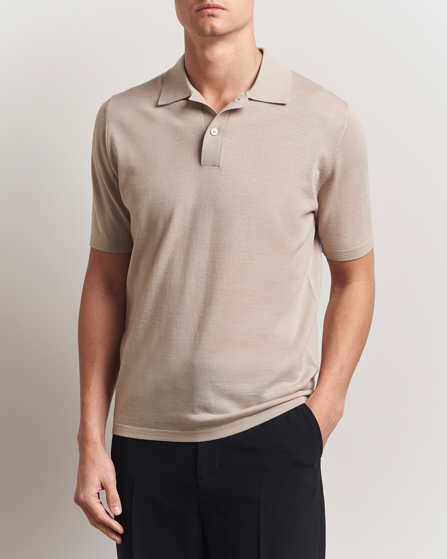 Herr | Pikéer | Samsøe Samsøe | Sarown Knitted Polo Pure Cashmere