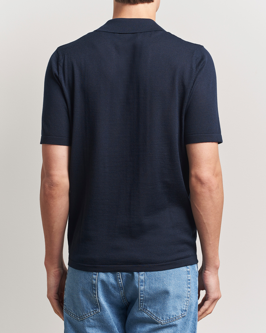 Herr | Pikéer | Samsøe Samsøe | Sarown Knitted Polo Salute Navy