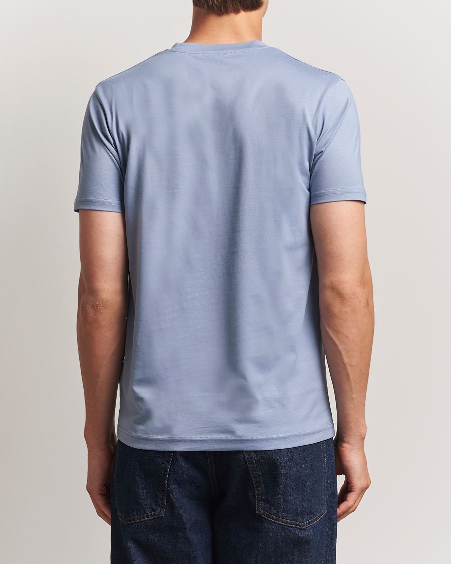 Herr | T-Shirts | Sunspel | Riviera Midweight T-Shirt Vintage Blue