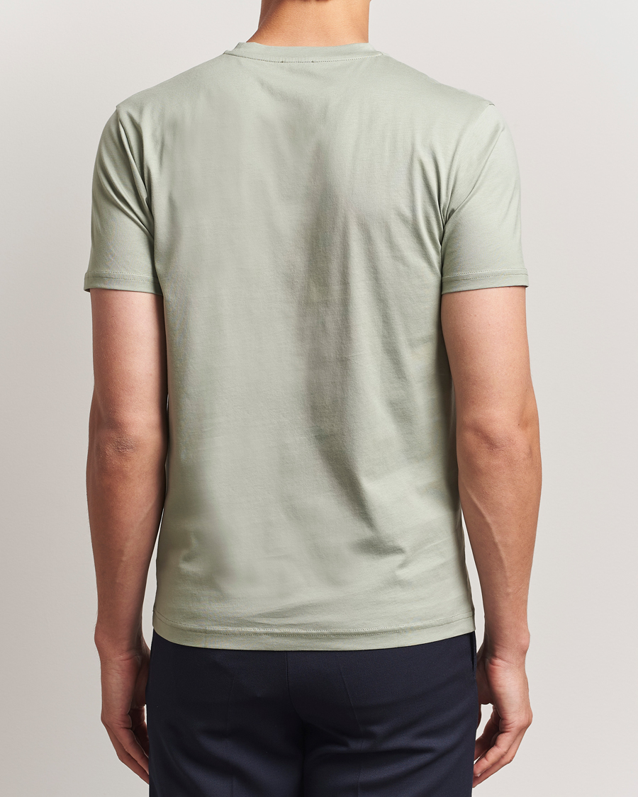 Herr | T-Shirts | Sunspel | Riviera Midweight T-Shirt Pastel Green
