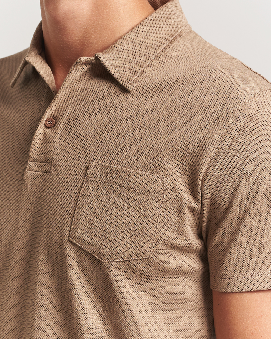 Herr | Pikéer | Sunspel | Riviera Polo Shirt Dune