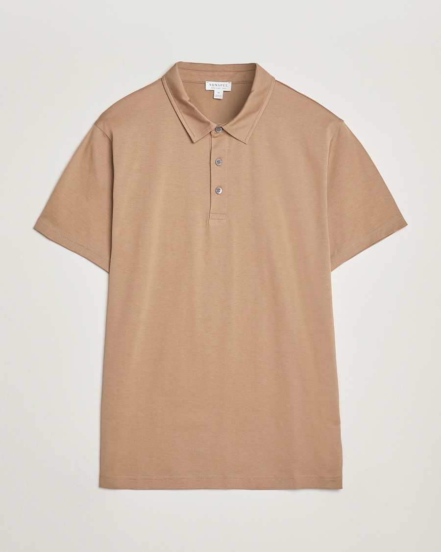 Herr | Pikéer | Sunspel | Cotton Jersey Polo Dune